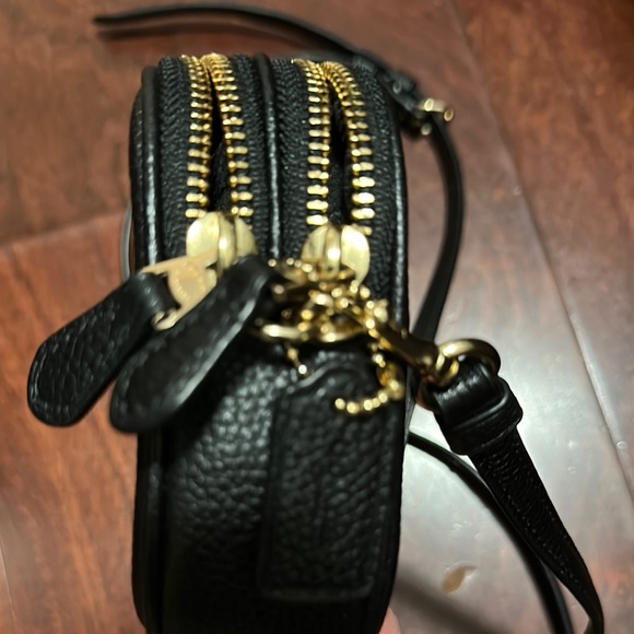 Coach Black Leather Crossbody Bag - Picture 10 of 10